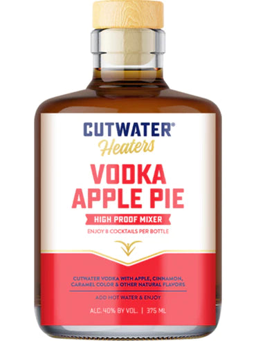 Cutwater Spirits Heaters Whiskey Vodka Apple Pie 375ml