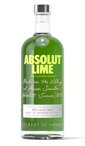 Absolut Lime Vodka 750ml